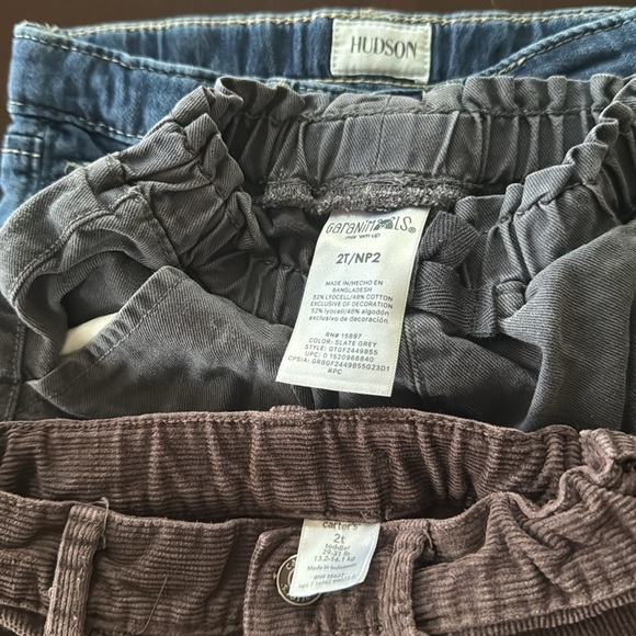 Toddler Girl Six Pants Bundle  | 2T    (Hudson, Beyond Yoga, Carters and More) - Picture 10 of 11